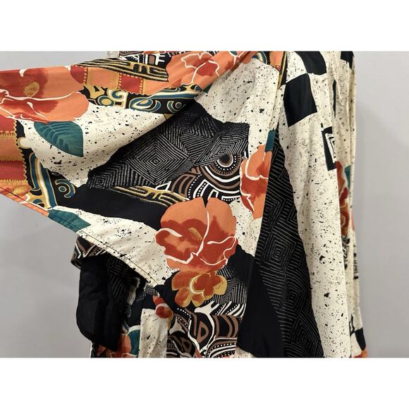 Componix Kimono and Skirt Art Deco Set Size Large/ 14 VINTAGE VTG - Picture 9 of 16